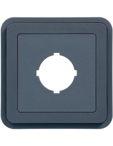 cubyko Adaptateur diamètre 22.5 associable gris HAGER WNA038