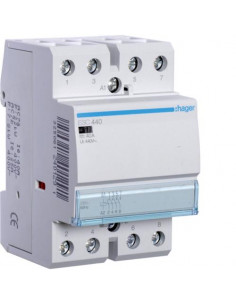 Contacteur 40A. 4F. 230V HAGER ESC440