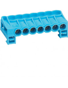 Bornier arrivée neutre a cage 7x2,5mm²-16mm² HAGER KN07N 2