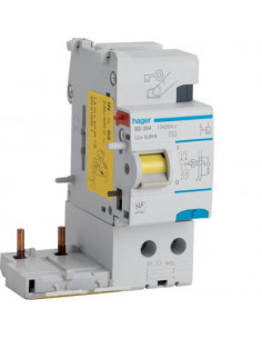 Bloc différentiel 2 Pôles 63A 30mA type AC HAGER BD264 2