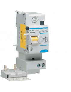 Bloc différentiel 2P 63A 300mA type AC HAGER BF264