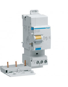 Bloc différentiel 3P 40A 30mA type AC HAGER BDC340F