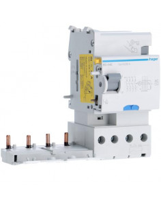 Bloc différentiel 4 Pôles 40A 30mA type AC 60Hz HAGER BD446
