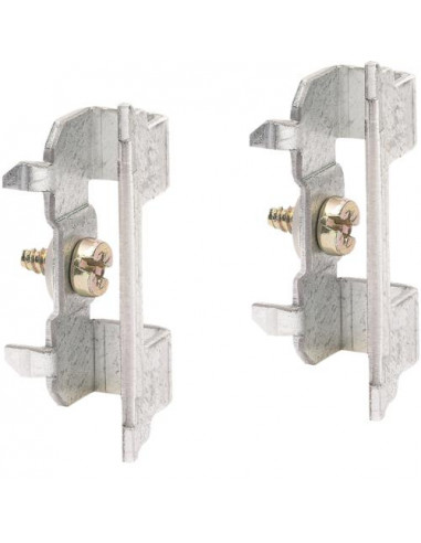 Jeu de 2 charnières droite ou gauche pour plastron quadro4 - quadro5 - quadro+ HAGER UC268