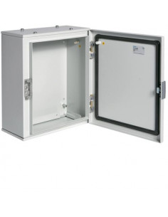 Coffret métallique orion plus étanche IP65 porte opaque h 350mm l 300mm p 160mm HAGER FL104A