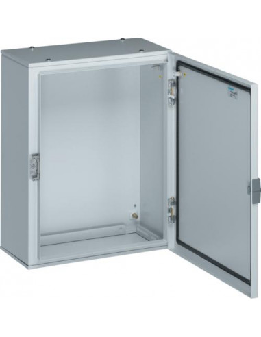 Coffret métallique orion plus étanche IP65 porte opaque h 650mm l 400mm p 200mm HAGER FL117A