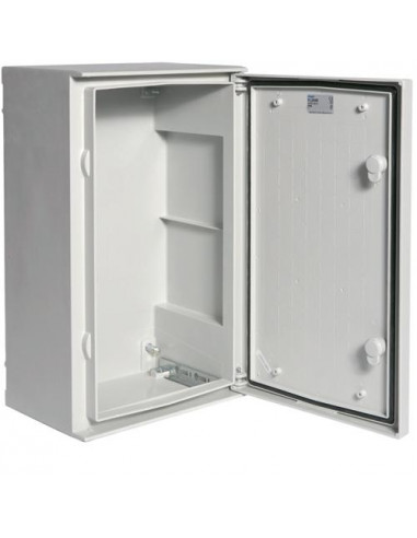 Coffret polyester orion plus porte opaque étanche IP 65 h 500mm l 300mm p 200mm HAGER FL209B