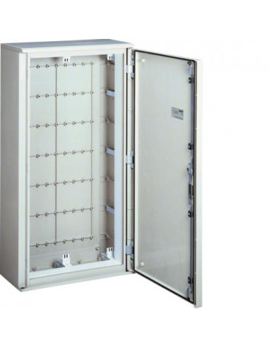 Armoire univers h600 l 1150 p 300 IP65 IK10 cl.II RAL 7035 (liv sans montant) HAGER FL72S