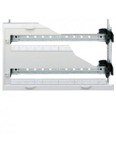 Unité équipement vega D-univers l500 h300 sans goulotte câblage 2rangées 2x24mod HAGER UD22B3