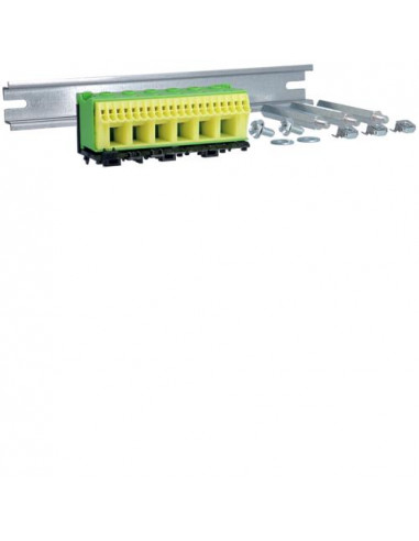 Traverse support bornier sanvis terre 1T HAGER UC975S