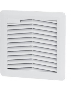 Grille de ventilation IP54 h 150mm l 150mm p 28mm HAGER FL220Z