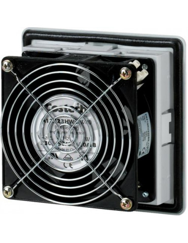 Ventilateur IP54 230VAC 53m3/h h 150mm l 150mm RAL 7035 HAGER FL210Z