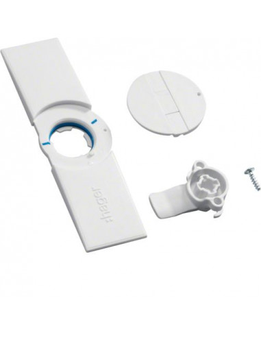 Loquet plastique de rechange pour armoire univers IP 44 HAGER FZ598N