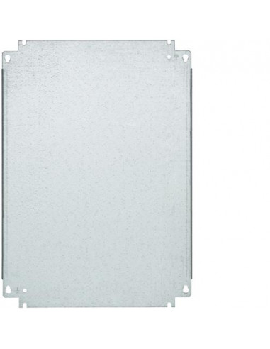 Plaque de montage pleine orion plus tole d'acier 800x500 HAGER FL414A
