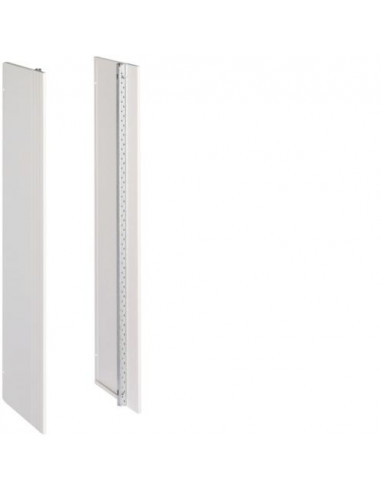 Jeu de 2 côtés quadro4 p 260mm h 950mm RAL 9010 blanc paloma HAGER FC013
