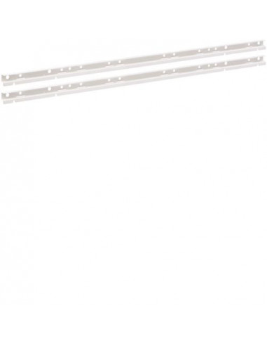 2 barres de liaison horizontalepour 2 armoires 2x370+1x620 ou 2x20+1x370 HAGER FC193