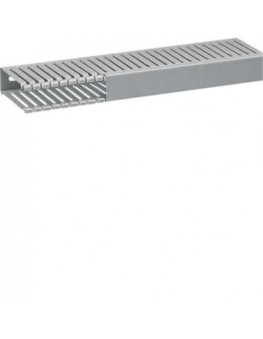 Goulotte de câblage horizontale quadro4-quadro5-quadro+acces 30x80 longueur 500 HAGER UC912