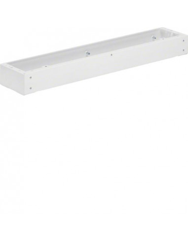 Socle support armoire univers h 100mm l 1050mm pour IP44 p 205mm + pattes + vis HAGER FZ614N