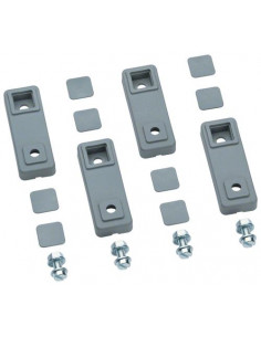 Pattes de fixation murale univers livrées avec vis de fixation M6x12 synthétique HAGER FL863Z