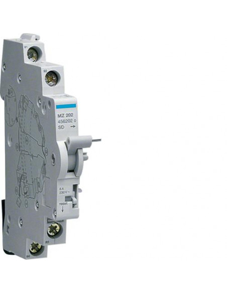 Contact signal défaut 10+1F 6A 240V AC HAGER MZ202
