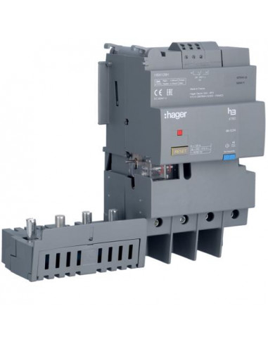 Bloc différentiel x160 4P 125A sensibilité fixe HAGER HBA128H