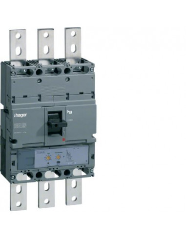 Disjoncteur boîtier moulé h1000 3P 50kA 800A LSI HAGER HNE800H