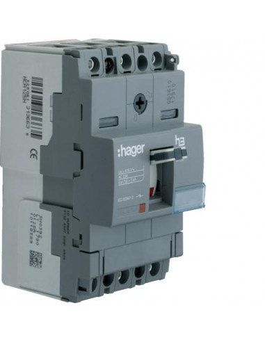 Interrupteur à déclenchement libre x160 3P 125A fixe HAGER HCA125H