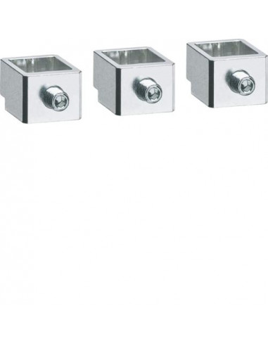 Cage de raccordement P250 Cu/Al 3P 1x 10-150mm² HAGER HYT001H