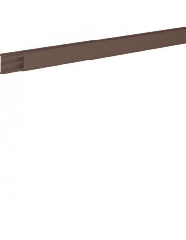 Moulure ATA 12x20 Marron L 2.10m 1clois. HAGER ATA122018014
