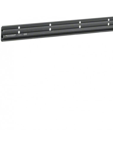 Socle plinthe SL20055 noir HAGER SL200551
