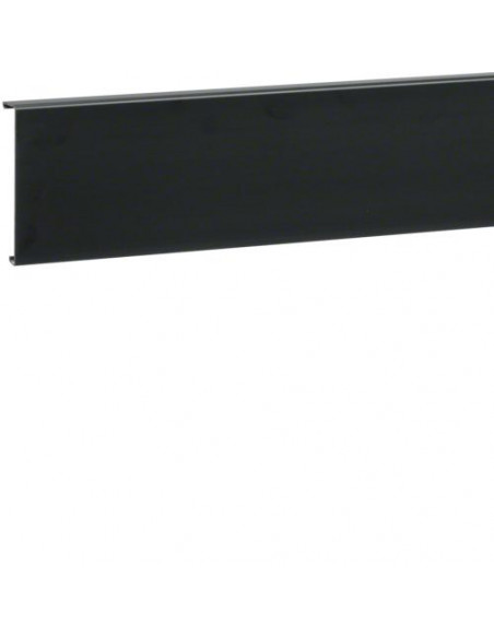 Couvercle pour plinthe SL 20x115mm Graphite Noir HAGER SL2011529011