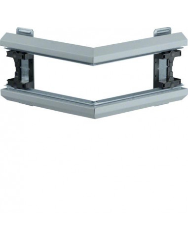 Angle extérieur pour BKIS épais 12.5mm simple hauteur acier (VERZ) zingué HAGER BKIS121303EVERZ