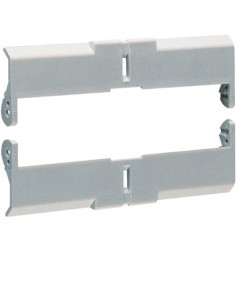 Jeu de 2 cache bornes plombable pour interrupteur différentiel 25 à 63A 4M HAGER CZN006
