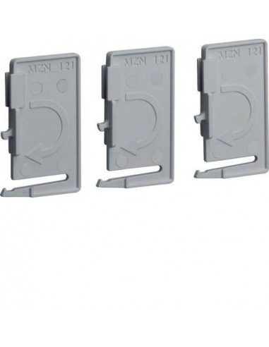 Jeu de 3 séparateurs de phase pour disjoncteur HAGER MZN121