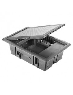 BOITE DE SOL 10P COUVERCLE INOX GEWISS GW24611