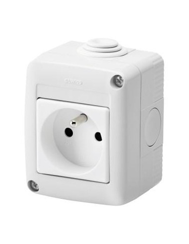 PRISE ST.FRA.2P+T 16A PROTEGEE GEWISS GW27815