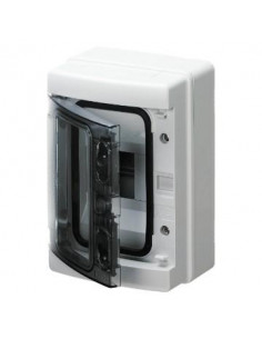 Coffret Saillie Etanche 4 modules IP65 GEWISS GW40101