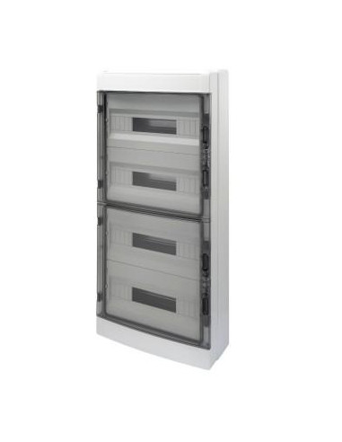 Coffret Saillie QUADRO 72 Modules(4 rangées de 18 modules) IP65 GEWISS GW40109BQ