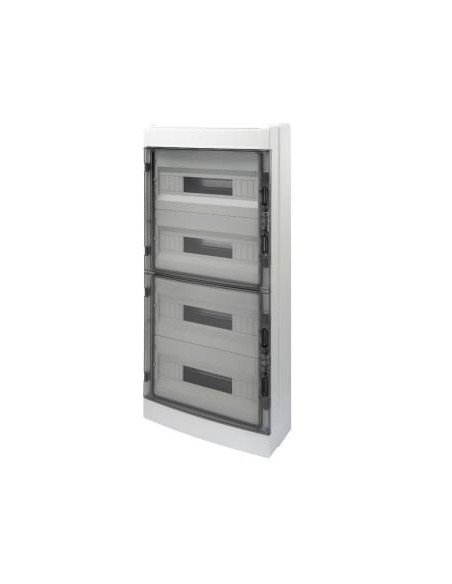 Coffret Saillie QUADRO 72 Modules(4 rangées de 18 modules) IP65 GEWISS GW40109BQ