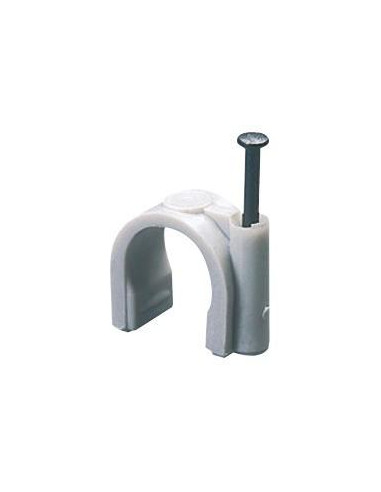 ATTACHE POLYMERE DIAM.7-8 GRIS GEWISS GW50612