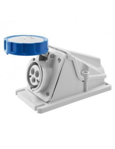 SOCLE DE PR.90°ET.SAI.2P+T 32A 230V 6H GEWISS GW62511