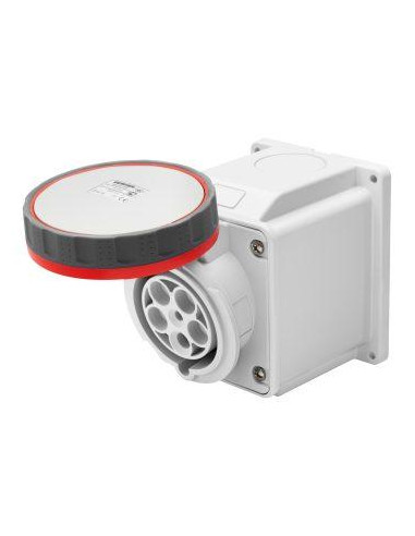 Socle de prise en saillie 10° 3P+N+T 63A 400V 6H GEWISS GW63453