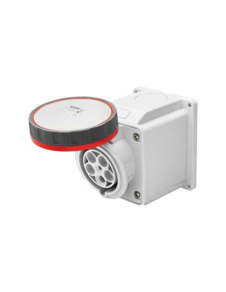 Socle de prise en saillie 10° 3P+N+T 63A 400V 6H GEWISS GW63453