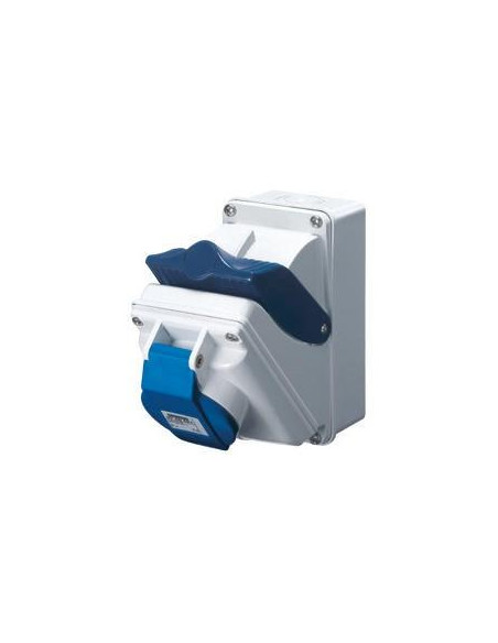 COMBIBLOC AVEC FOND IP44 2P+T 32A 230V 6H GEWISS GW66415