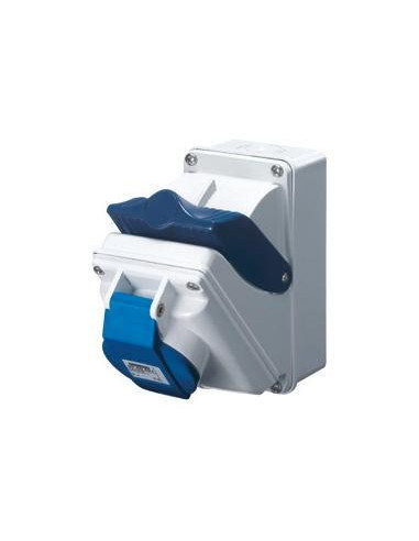 COMBIBLOC A.F.IP44 3P+N+T 32A 230V 9H GEWISS GW66417