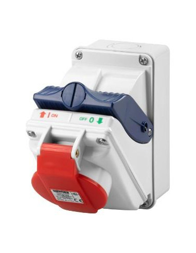 COMBIBLOC A.F.IP44 2P+T 32A 400V 9H GEWISS GW66418
