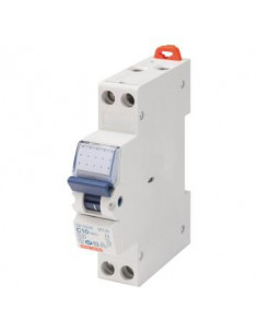 DISJONCTEUR COMMUTATEUR 1P+N C20 4,5KA 1M NG GEWISS GW90608 2