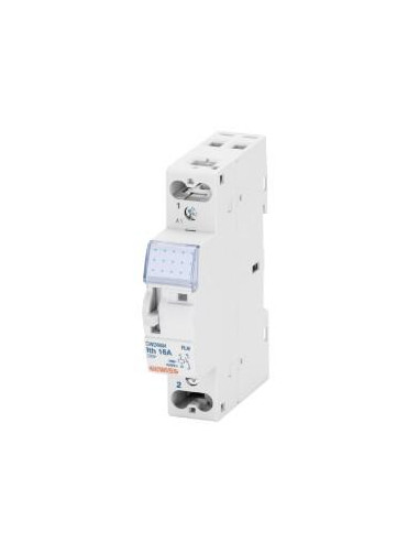 RELAIS MONOSTABLE 2INV 16A 230VAC 2M GEWISS GWD6630