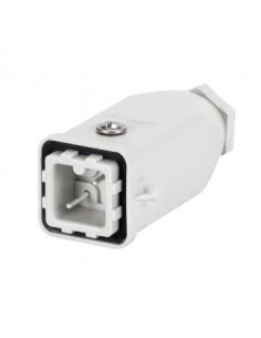 CONNECTEUR MÂLE 2P 10A SMART[3] GEWISS GWS3192