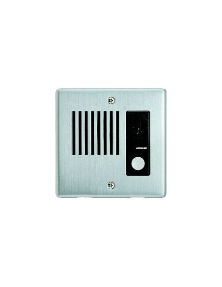 Platine inoxydable encastrable avec un bouton IEJA AIPHONE 110161